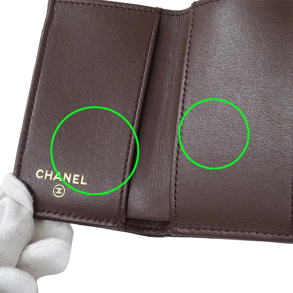 CHANEL Authentic Black Caviar Leather Wallet - Picture 8 of 10